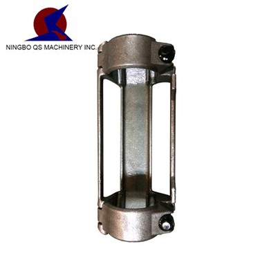 2-7/8 אינץ' מגני כבל צולבים כדי להחזיק כבל שטוח מס' 2 וקווי בקרה של 1x 1/4 אינץ' ו-1x 3/8 אינץ'